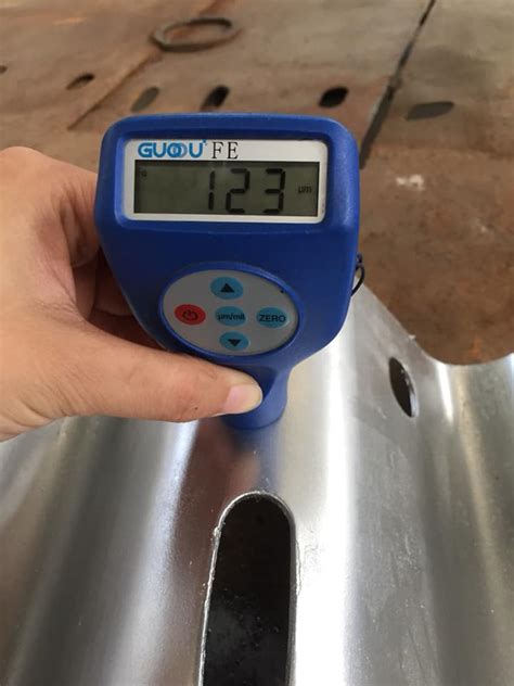 galvanizing thickness measurement instrument|how to measure zinc thickness.